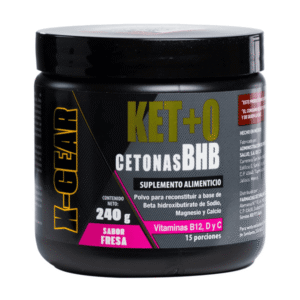 EXO BHB XGEAR KETONES STRAWBERRY FLAVOR 240 GR 1 PIECE