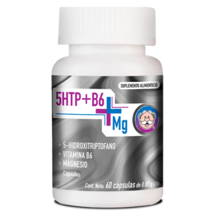 MAGNESIUM / 5HTP / VITAMIN B6 208MG/100MG/6.8MG 60 CAPSULES