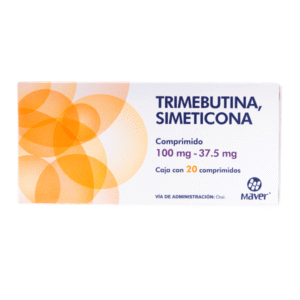 Trimeboutine/Simethicone 100/37.5 mg 20 Tablets