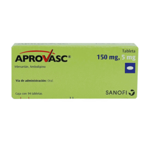 IRBESARTAN / AMLODIPINE 150MG/5MG 14 TABLETS