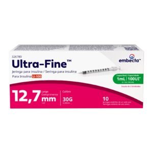 Ultra-Fine™ Syringe 12,7mm 30G 1mL 10 Pieces