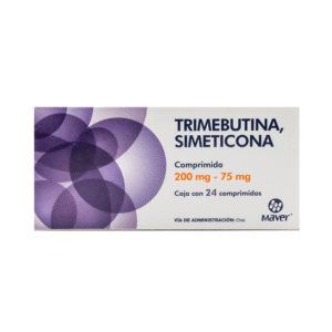 Trimeboutine/Simethicone 200/75 mg 24 Tablets