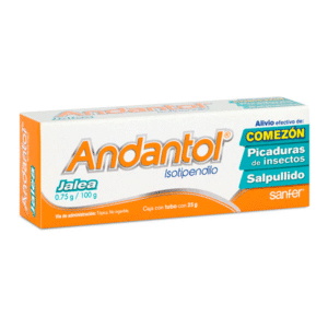 ISOTYPENDIL 0.75/100GR ANDANTOL JELLY 25 GR 1 PIECE