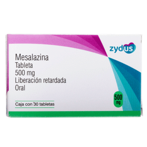 Mesalazine 500mg 30 delayed-release tablets