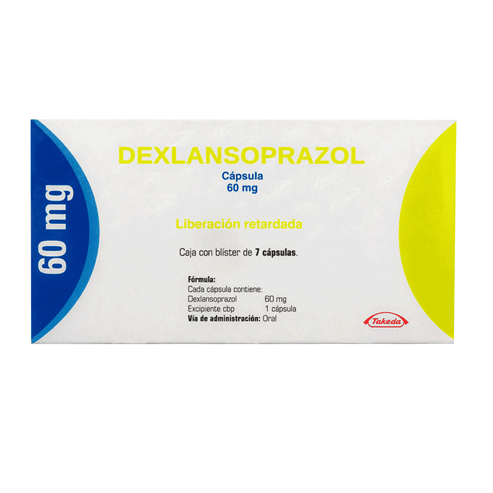 Dexlansoprazole 60mg 7 Capsules Delayed Release Takeda | CMC Pharmacy Cabo Delivery in Cabo Dexlansoprazole 60mg 7 Capsules Delayed Release Takeda