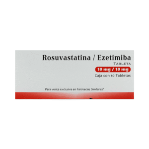 ROSUVASTATIN / EZETIMIBA 10MG/10MG 10 TABLETS