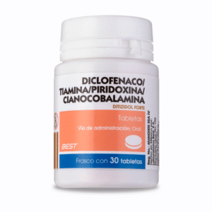 DICLOFENAC SODIUM / VITAMINS B1 / B6 / B12 30 TABLETS