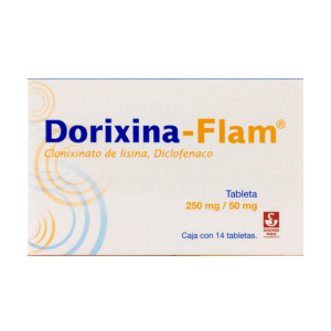 LYSINE CLONIXINATE / DICLOFENAC 250/50MG 14 TABLETS DORIXINA