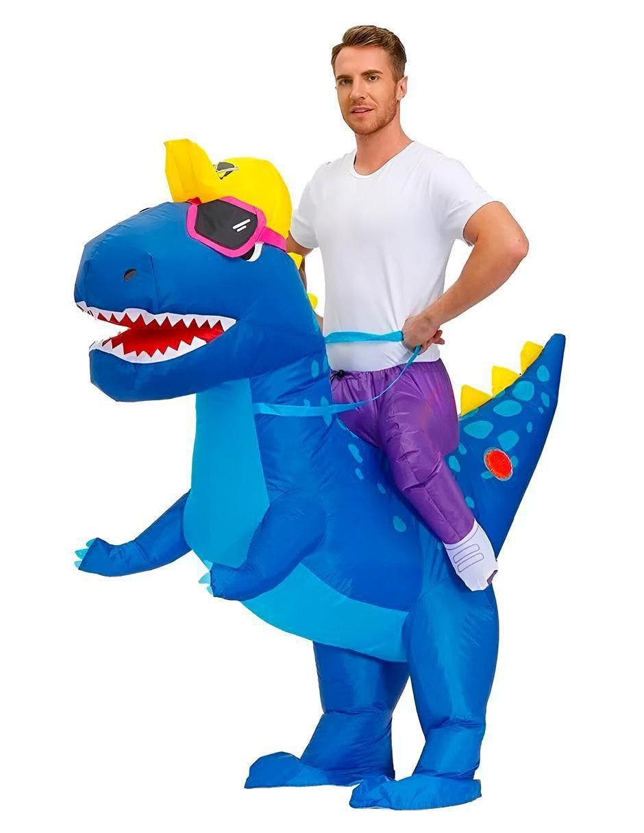 Disfraz Inflable Dinosaurio Blue Elego Unisex | CMC Pharmacy Cabo Delivery in Cabo Disfraz Inflable Dinosaurio Blue Elego Unisex