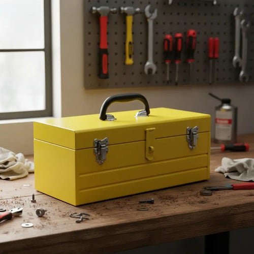Tool Box Organizadora 40x18.2x16 Surtek Yellow | CMC Pharmacy Cabo Delivery in Cabo Tool Box Organizadora 40x18.2x16 Surtek Yellow