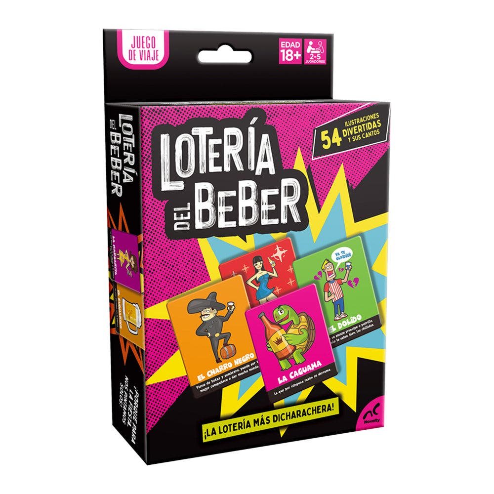Board Game Lotería Beber Travel | CMC Pharmacy Cabo Delivery in Cabo Board Game Lotería Beber Travel