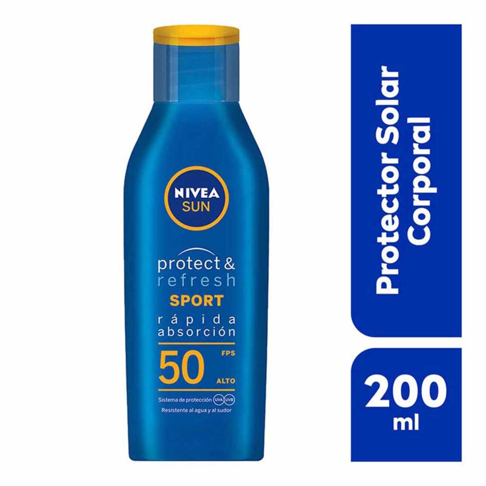Nivea Sun Sunscreen Body SPF 50 200 ml | CMC Pharmacy Cabo Delivery in Cabo Nivea Sun Sunscreen Body SPF 50 200 ml