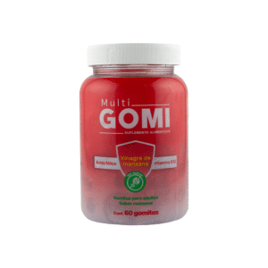 SUGAR-FREE APPLE VINEGAR GUMMIES 60 PIECES MULTIGOMI
