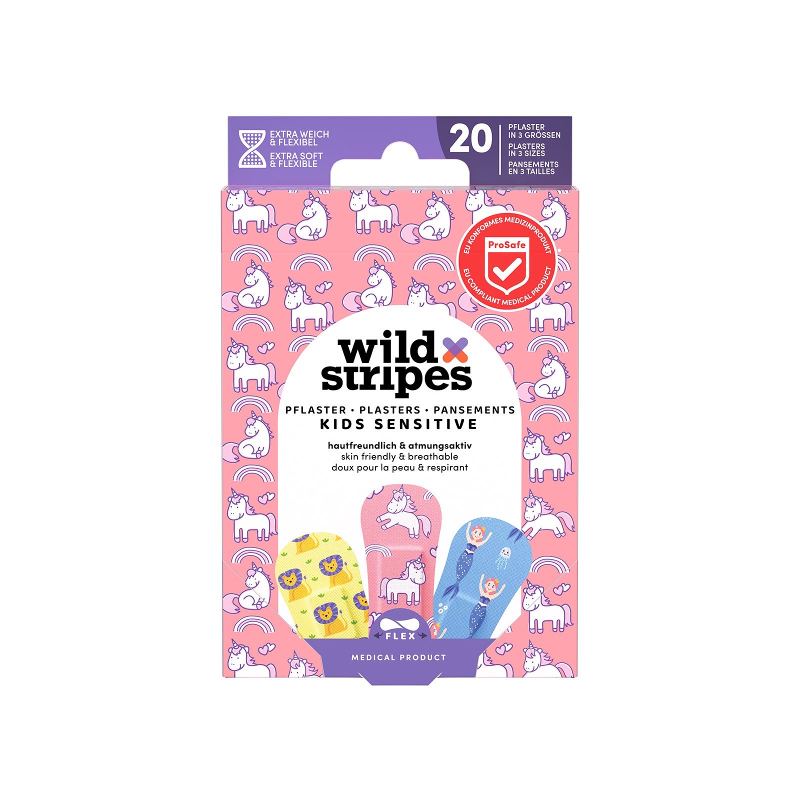 WILD STRIPES Curitas Kids Fantasy | CMC Pharmacy Cabo Delivery in Cabo WILD STRIPES Curitas Kids Fantasy