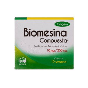 METAMIZOL / BUTYLHYOSCINE 250/10MG 10 CAPLETS