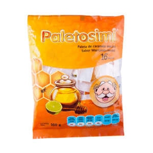 Honey Popsicles Honey / Lemon / Herbal Flavor Paletosimi 16 Pieces