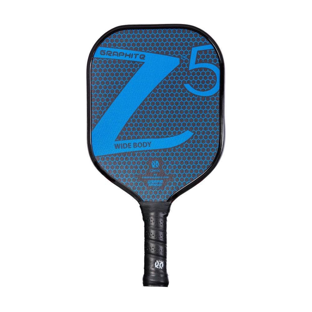 Paleta Pickleball Onix Graphite Z5 Blue with Face Fiber Carbono & Agarre Comfortable | CMC Pharmacy Cabo Delivery in Cabo Paleta Pickleball Onix Graphite Z5 Blue with Face Fiber Carbono & Agarre Comfortable
