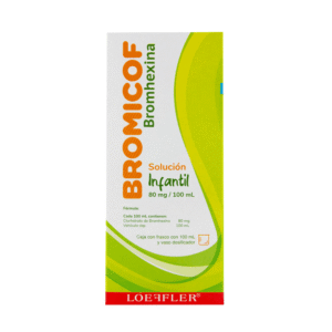 BROMHEXINE 80MG/100ML INFANT SOLUTION 1 PIECE