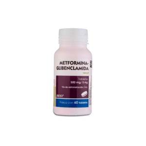 METFORMIN / GLIBENCLAMIDE 500/5MG 60 TABLETS