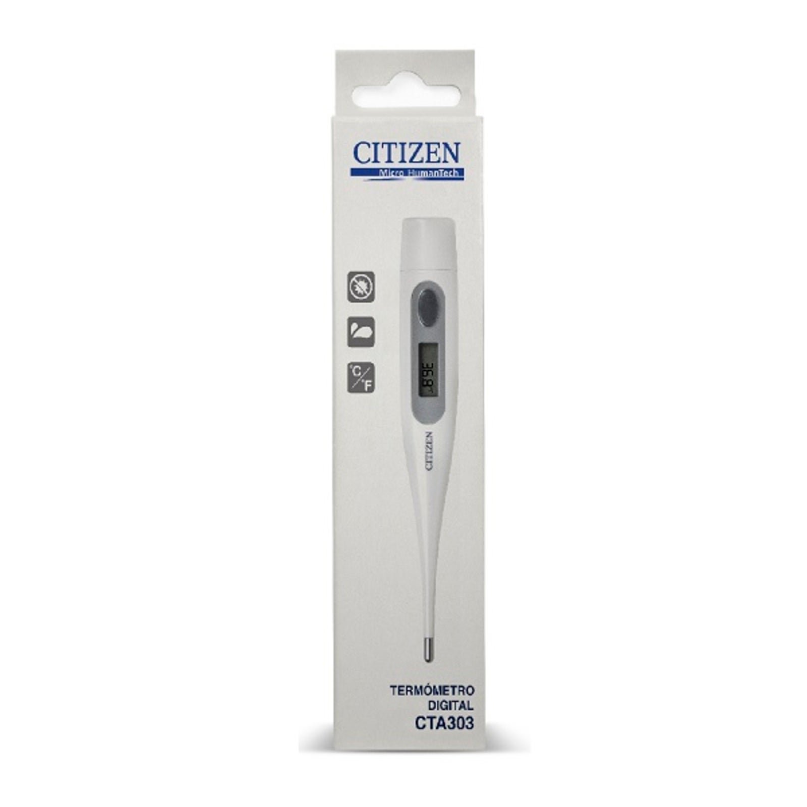 Citizen Thermometer Digital Model Cta-303 | CMC Pharmacy Cabo Delivery in Cabo Citizen Thermometer Digital Model Cta-303