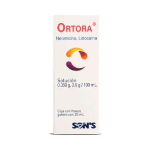 NEOMYCIN / LIDOCAINE 0.350/2GR EAR DROPS SOLUTION 20 ML 1 PIECE