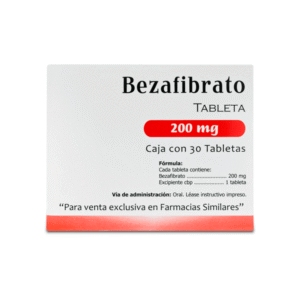 BEZAFIBRATE 200 MG 30 TABLETS