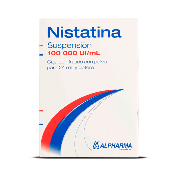 NISTATIN 100000UI POWDER FOR SUSPENSION 24 ML 1 PIECE | CMC Pharmacy Cabo Delivery in Cabo NISTATIN 100000UI POWDER FOR SUSPENSION 24 ML 1 PIECE