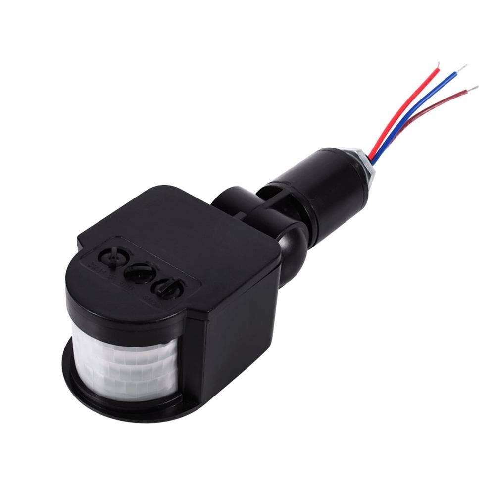 Detector Motion PIR Sensor Light Pared Infrarrojo Black Outdoor | CMC Pharmacy Cabo Delivery in Cabo Detector Motion PIR Sensor Light Pared Infrarrojo Black Outdoor