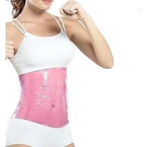 Back Support Belt Tape Reductora Reusable P/ Abdomen Arm Legs Brang Pink Unitalla