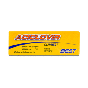 ACICLOVIR 50MG/1GR CREAM 5 GR