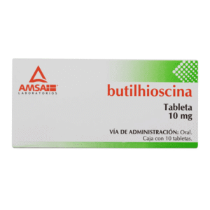BUTYLHIOSCINE 10 MG 10 TABLETS