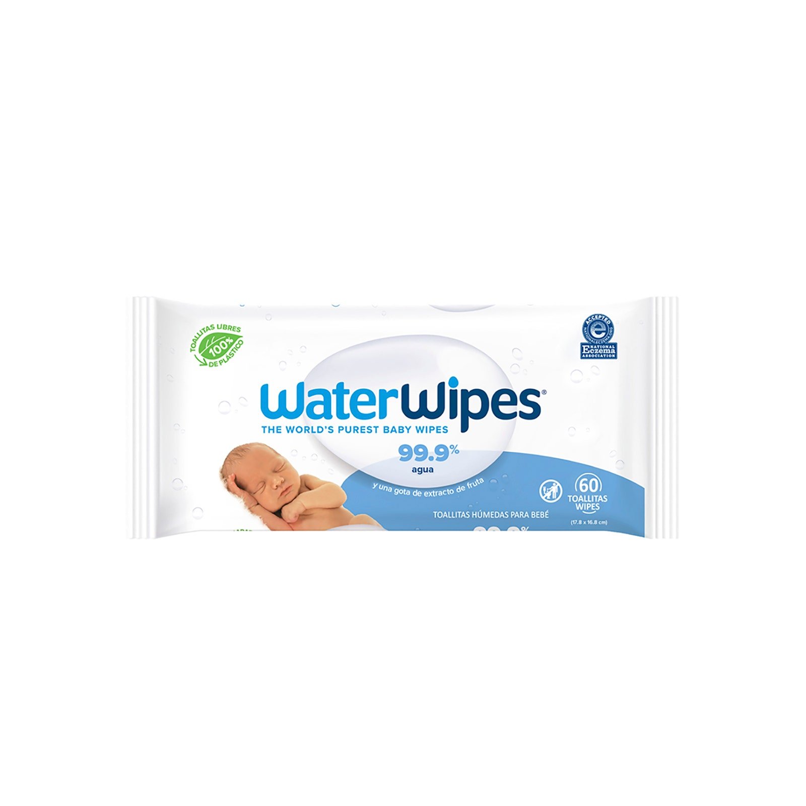 WaterWipes Wet Wipes 60 pcs | CMC Pharmacy Cabo Delivery in Cabo WaterWipes Wet Wipes 60 pcs