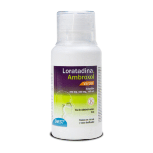 LORATADINE / AMBROXOL 100/600 MG SOLUTION 120 ML 1 PIECE