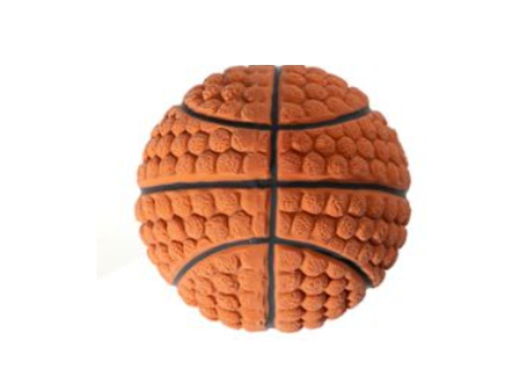 Toy Ball Latex Básquebol for Pet | CMC Pharmacy Cabo Delivery in Cabo Toy Ball Latex Básquebol for Pet