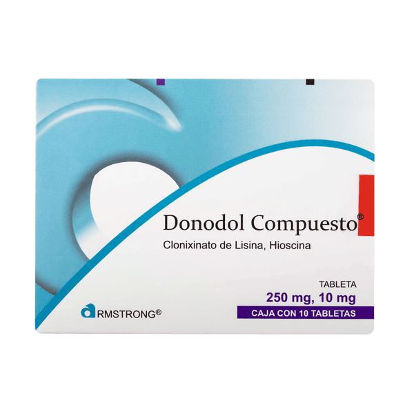 LYSINE CLONIXINATE / BUTYLHYOSCINE 250/10MG 10 TABLETS | CMC Pharmacy Cabo Delivery in Cabo LYSINE CLONIXINATE / BUTYLHYOSCINE 250/10MG 10 TABLETS