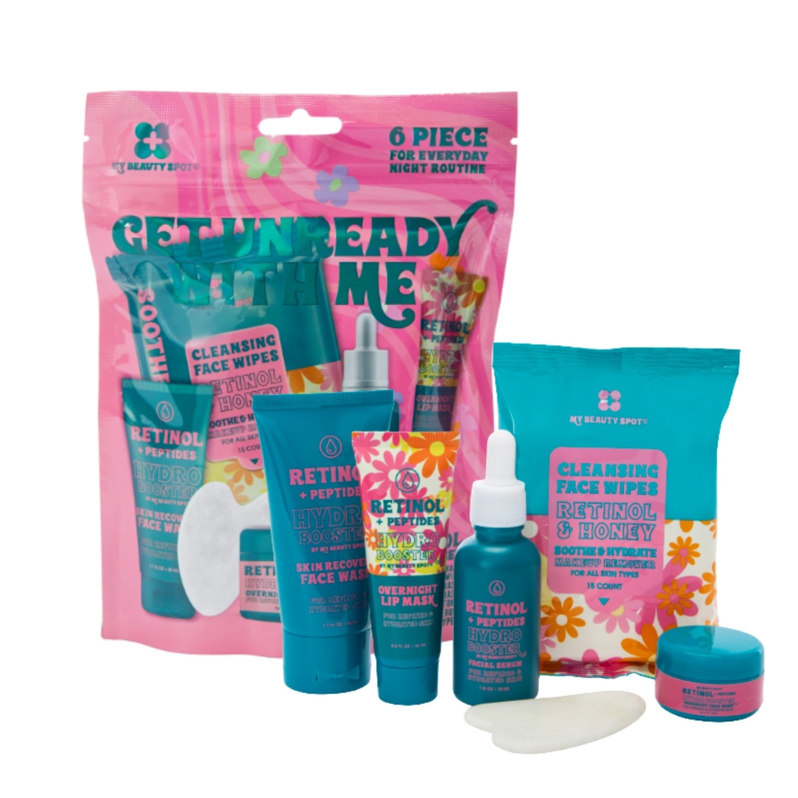 My Beauty Spot Get Ready With Me, Set Care Skin with Vitamin C, 6 Pieces for rutina diaria mañana. | CMC Pharmacy Cabo Delivery in Cabo My Beauty Spot Get Ready With Me, Set Care Skin with Vitamin C, 6 Pieces for rutina diaria mañana.