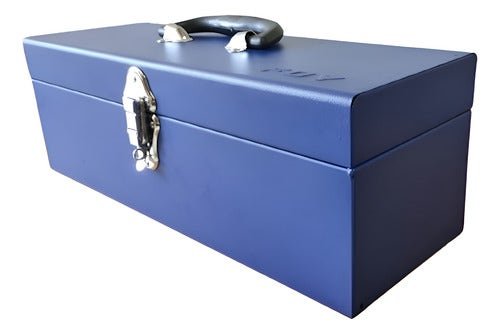 Box Portaherramientas Metálica Blue 43x13x16cm Foy Blue | CMC Pharmacy Cabo Delivery in Cabo Box Portaherramientas Metálica Blue 43x13x16cm Foy Blue
