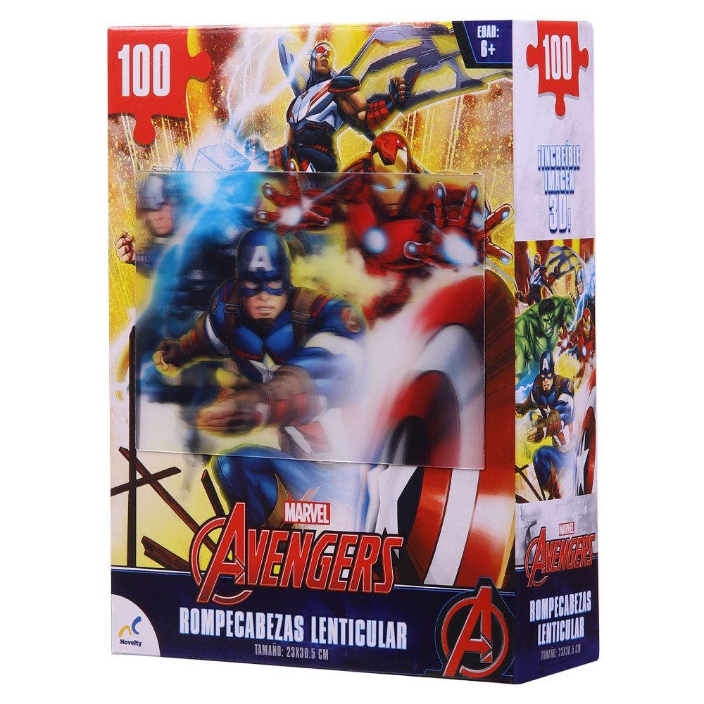 Rompecabezas 3D Avengers 100 Pieces | CMC Pharmacy Cabo Delivery in Cabo Rompecabezas 3D Avengers 100 Pieces