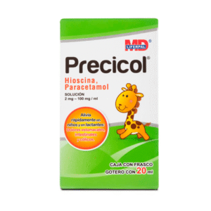 PARACETAMOL / BUTYLHYOSCINE 100/2 MG SOLUTION DROPS 20 ML 1 PIECE