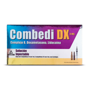 Dexamethasone 4 mg/B Complex (Vitamins B1 / B6 / B12) Injectable Solution 6 Ampoules