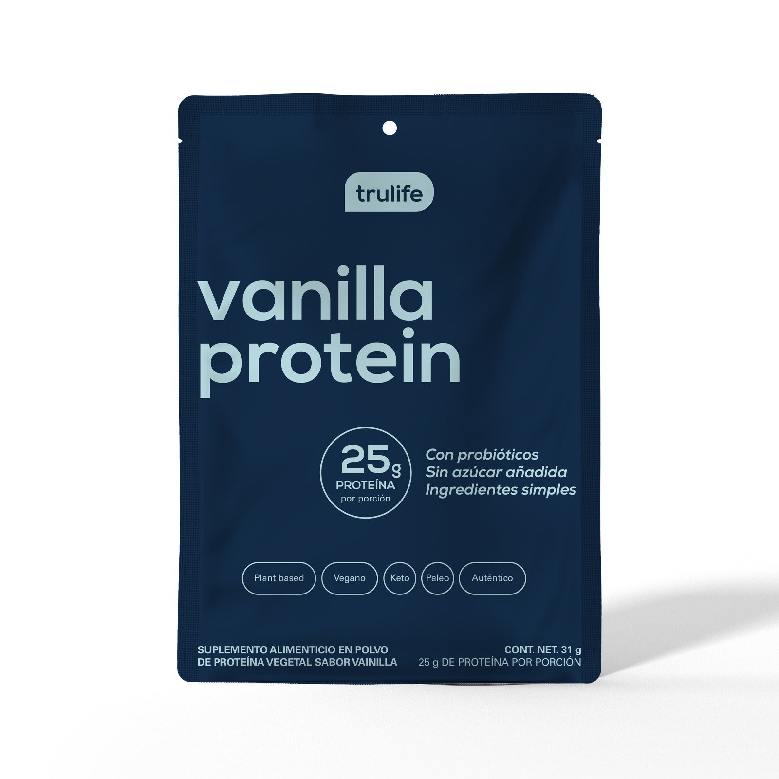 Trulife Vanilla Protein 31 g | CMC Pharmacy Cabo Delivery in Cabo Trulife Vanilla Protein 31 g