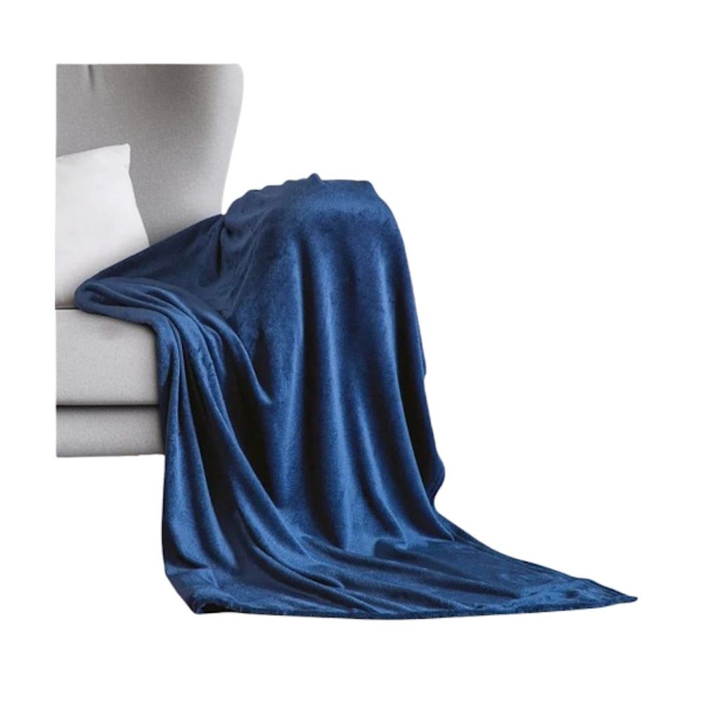 Blanket Ultra-Soft Paris Concord Solid Elegant | CMC Pharmacy Cabo Delivery in Cabo Blanket Ultra-Soft Paris Concord Solid Elegant
