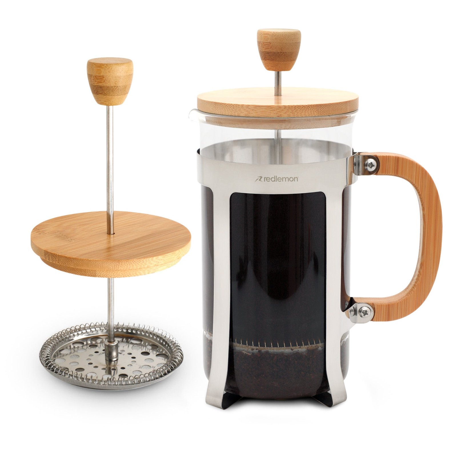 Cafetera Prensa Francesa Bamboo for Coffee (1 Litro) | CMC Pharmacy Cabo Delivery in Cabo Cafetera Prensa Francesa Bamboo for Coffee (1 Litro)