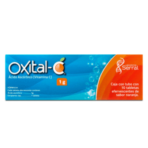 ASCORBIC ACID 1 GR ORANGE FLAVOR 10 EFFERVESCENT TABLETS