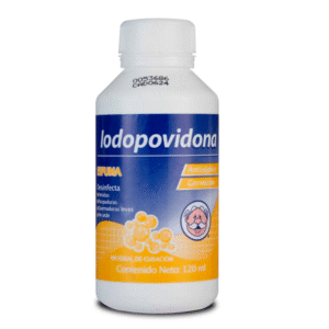 POVIDONE IODINE ANTISEPTIC FOAM 120 ML 1 PIECE