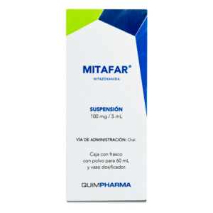 NITAZOXANIDE 1200MG SUSPENSION 60 ML 1 PIECE