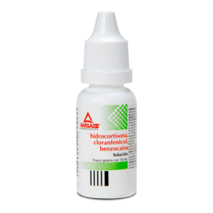 Hydrocortisone / Chloramphenicol / Benzocaine Otic Solution 10 ml 1 Piece