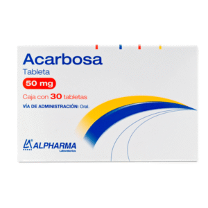 ACARBOSE 50 MG 30 TABLETS