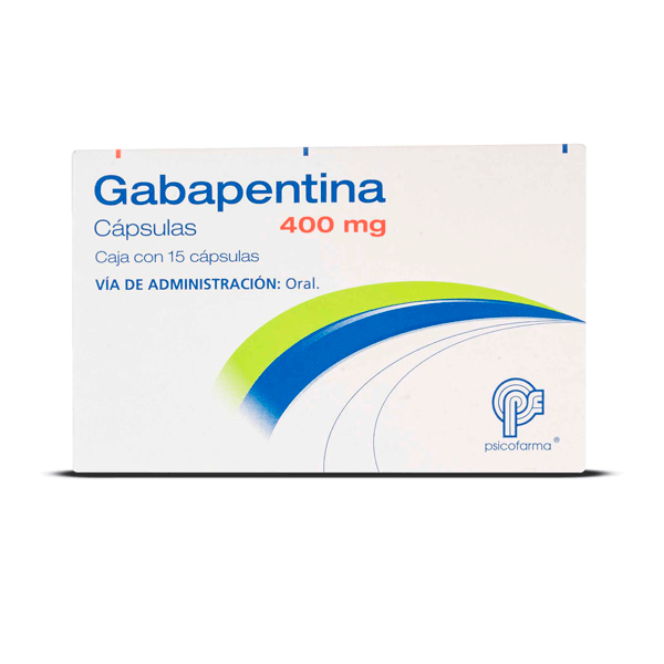 GABAPENTIN 400 MG 15 CAPSULES | CMC Pharmacy Cabo Delivery in Cabo GABAPENTIN 400 MG 15 CAPSULES