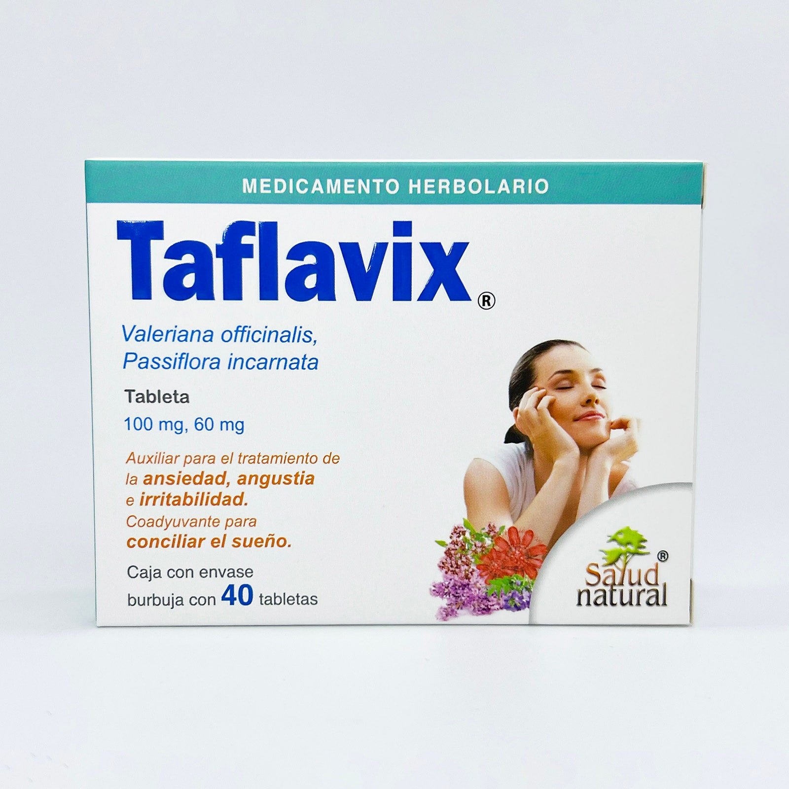 Taflavix Valeriana & Pasiflora 40 Tabs | CMC Pharmacy Cabo Delivery in Cabo Taflavix Valeriana & Pasiflora 40 Tabs